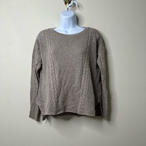 American Eagle Taupe Knit Sweater Women's XS